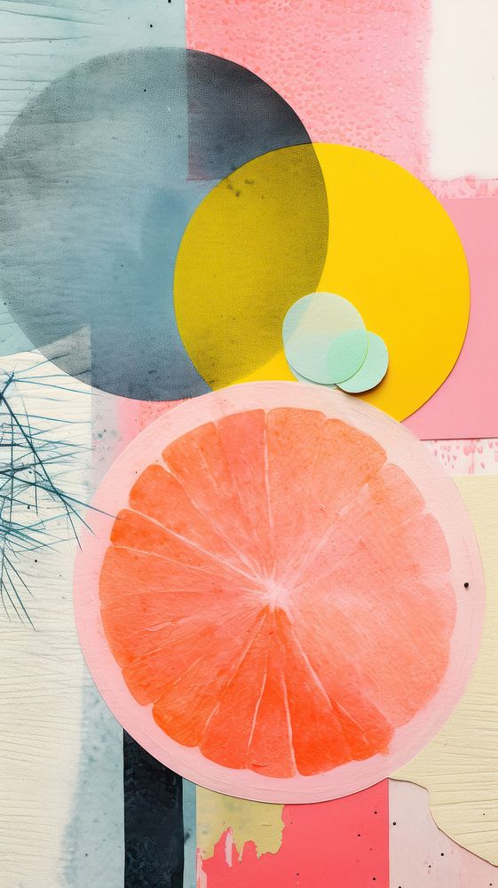 Summer backgrounds creativity grapefruit.