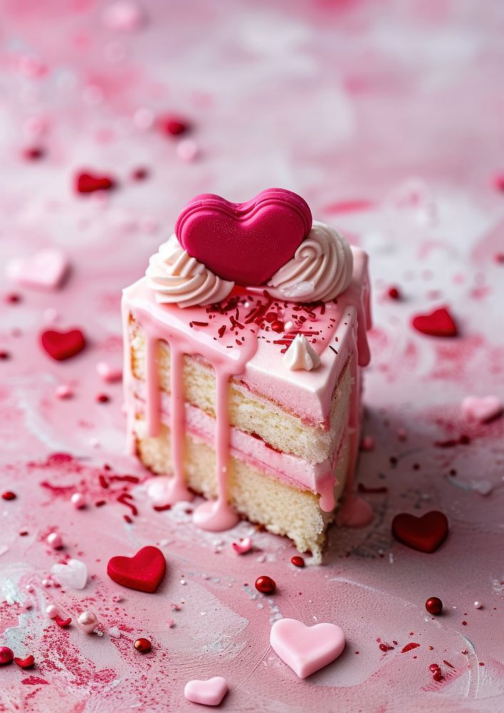 Valentine cake food dessert confectionery.