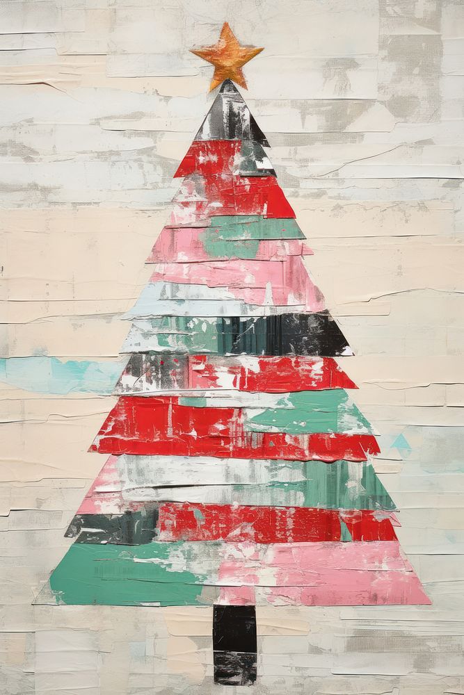 Christmas tree architecture art backgrounds.
