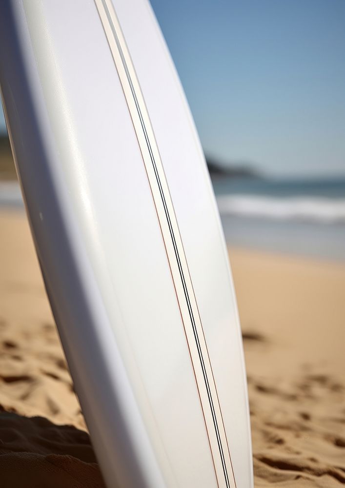 Two white blank surfboard outdoors nature sports.