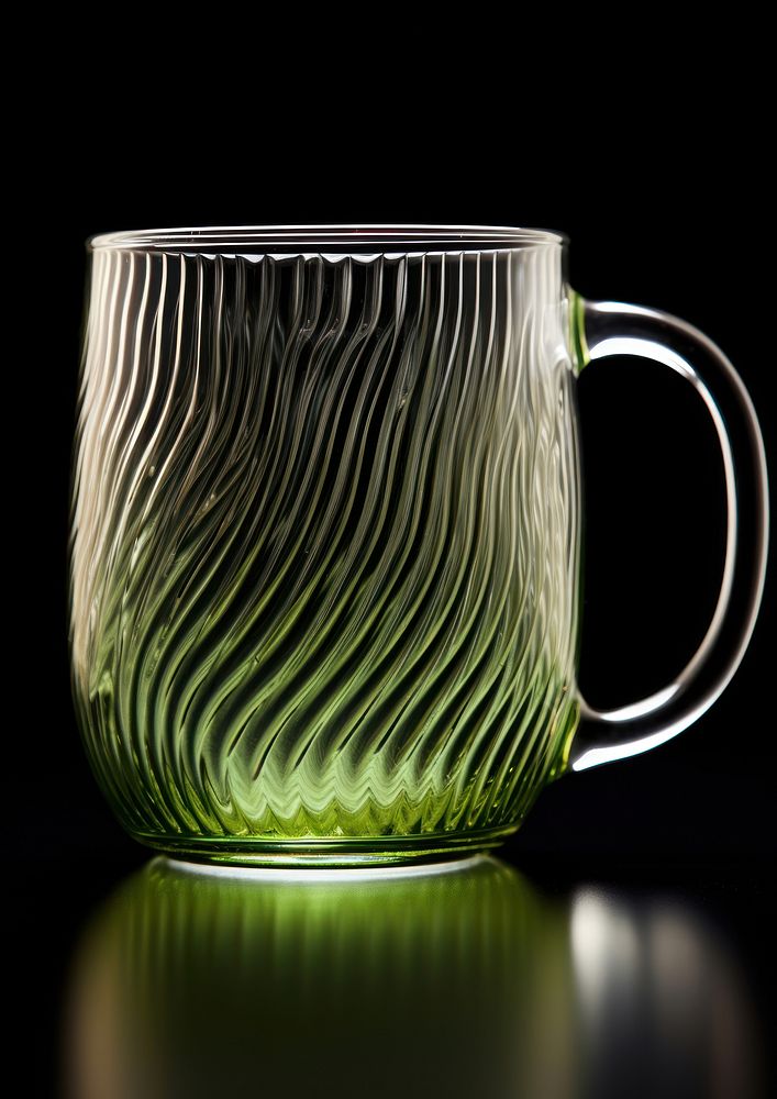 Borosilicate glass mug drink cup refreshment.