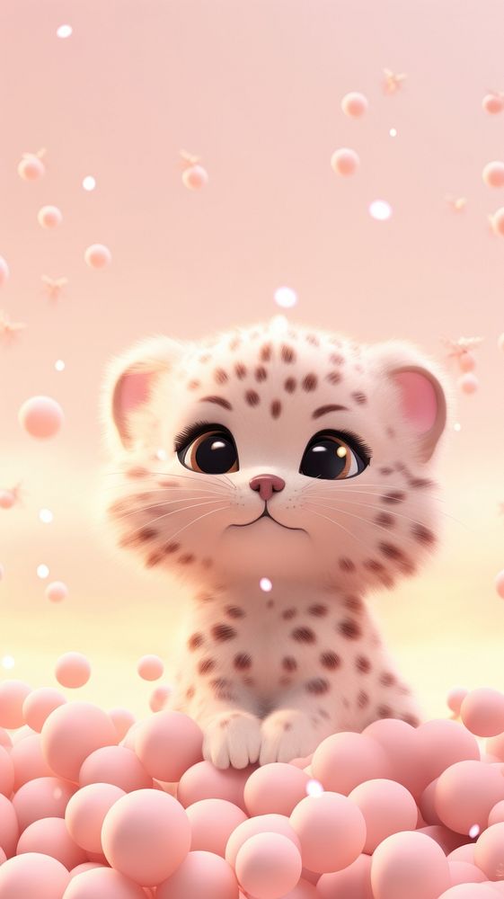 Cute Cheetah dreamy wallpaper animal cheetah mammal.