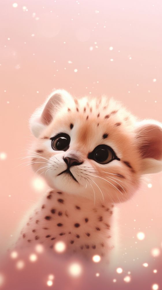 Cute Cheetah dreamy wallpaper cheetah animal wildlife.
