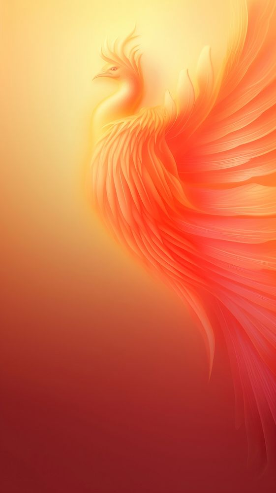 Blurred gradient Chinese Pheonix backgrounds pattern abstract.