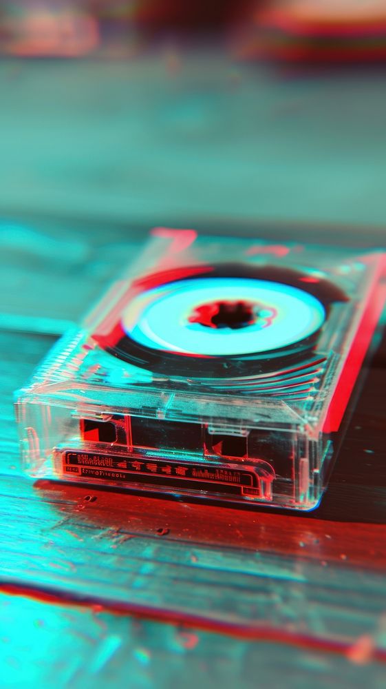 Cassette red electronics technology. | Premium Photo - rawpixel