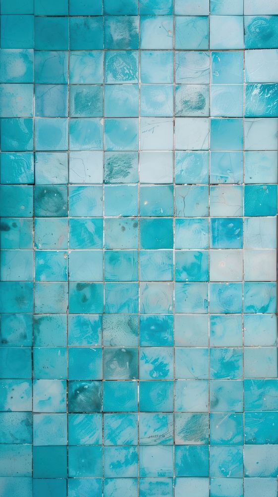 Tiles turquoise pattern backgrounds floor | Free Photo - rawpixel