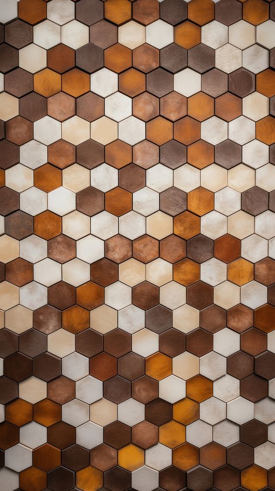 Tiles of brown pattern backgrounds flooring architecture.
