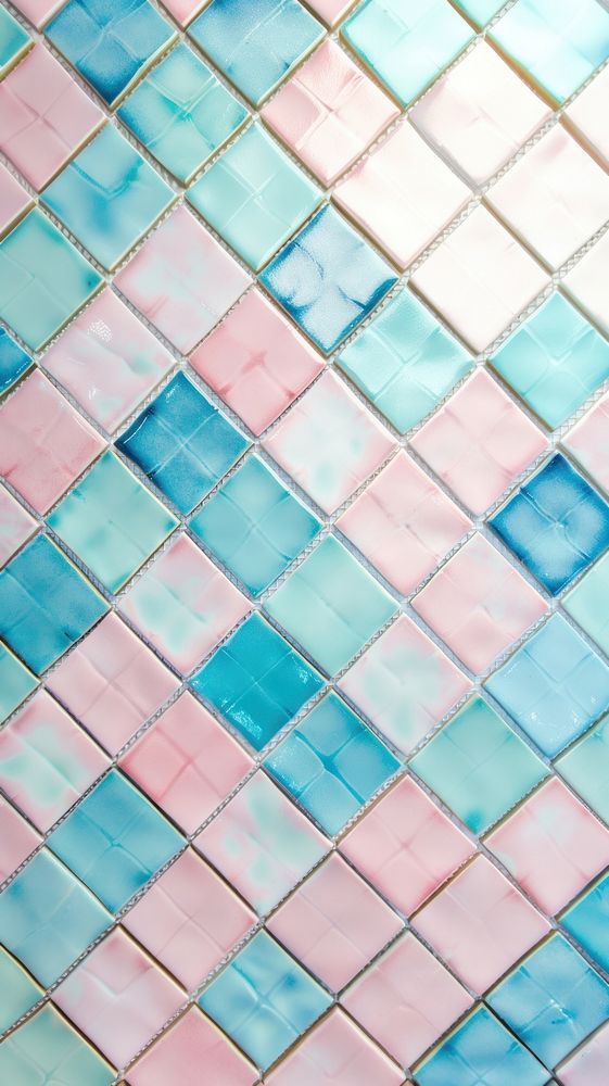 Tiles pastel pattern backgrounds mosaic art.