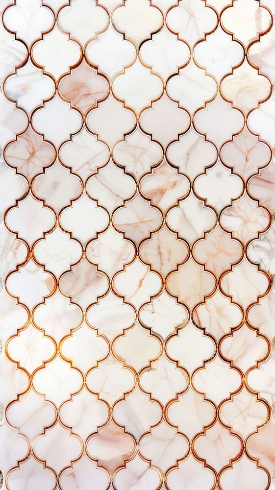 Tiles rose gold pattern backgrounds architecture repetition.