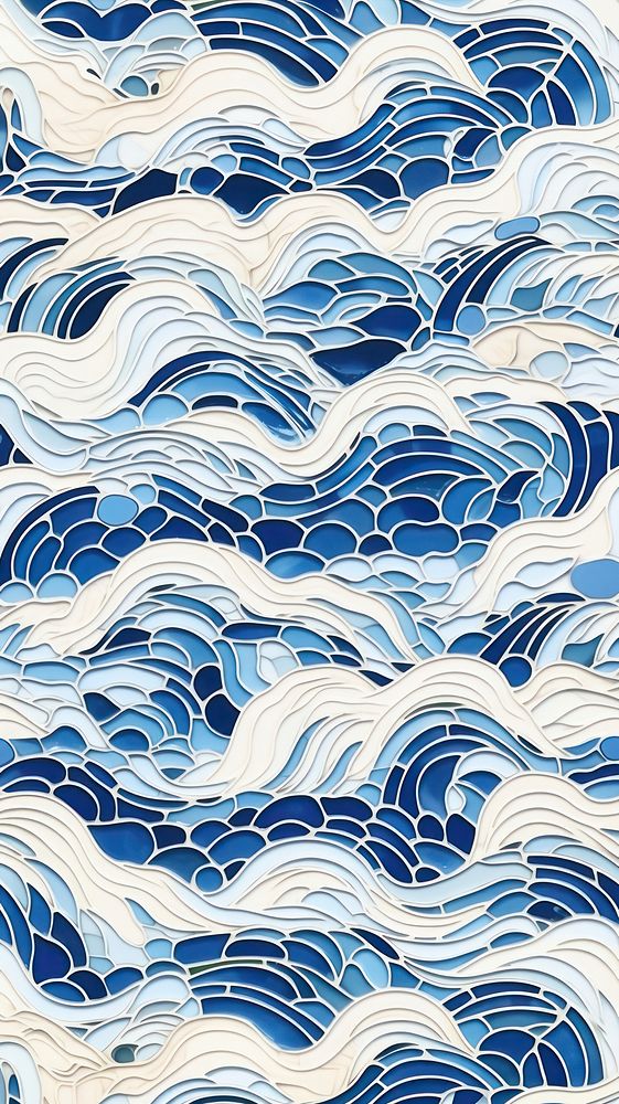 Tiles of river pattern backgrounds art architecture.