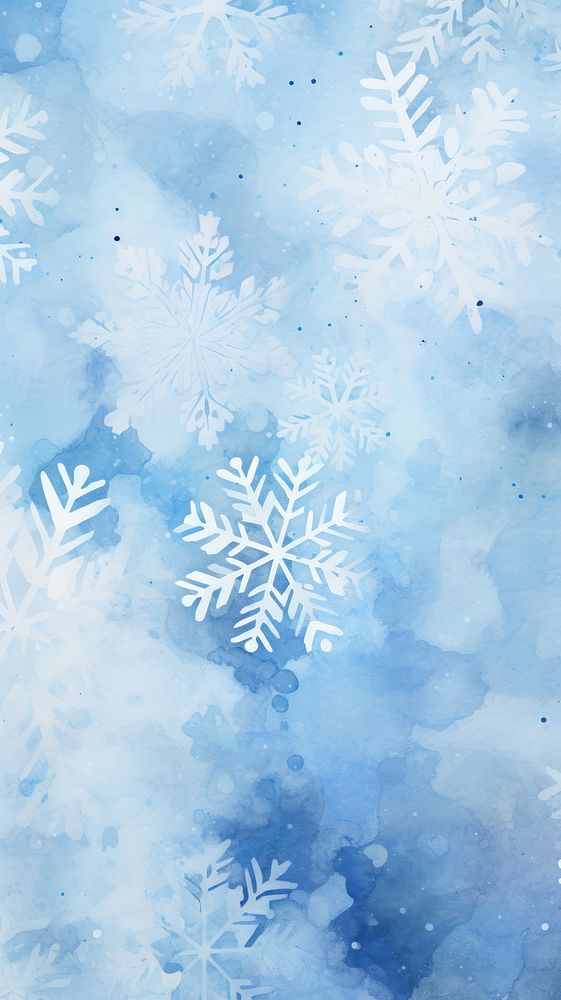 Snowflake pattern abstract blue backgrounds.