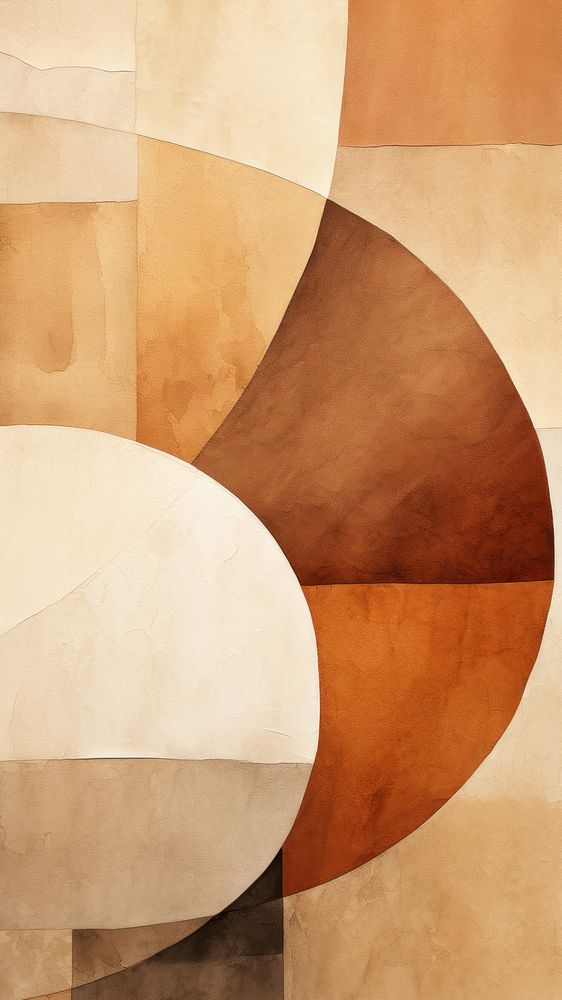 Brown abstract painting texture.