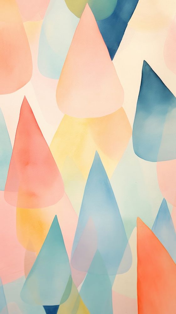 Party hat pattern abstract painting backgrounds.
