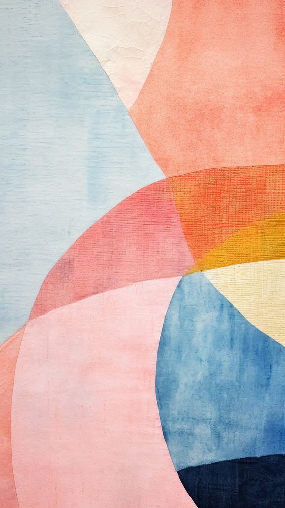 Pastel abstract painting pattern.