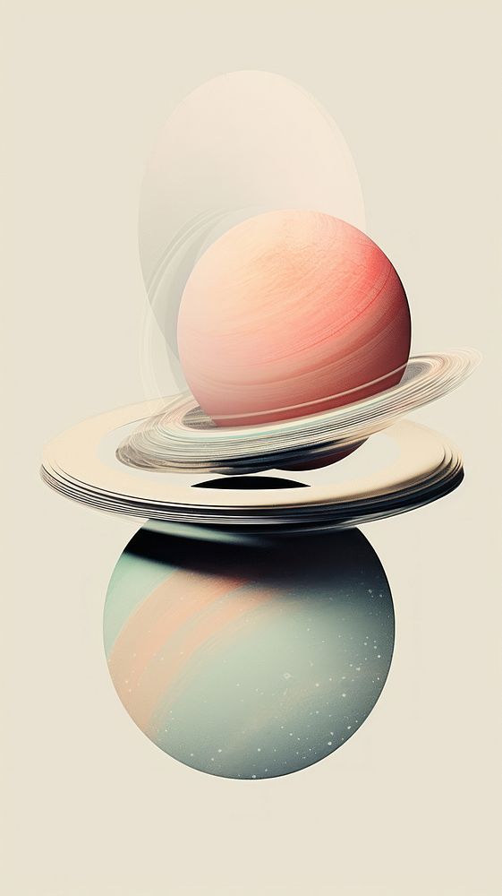 Saturn simplicity egg astronomy.