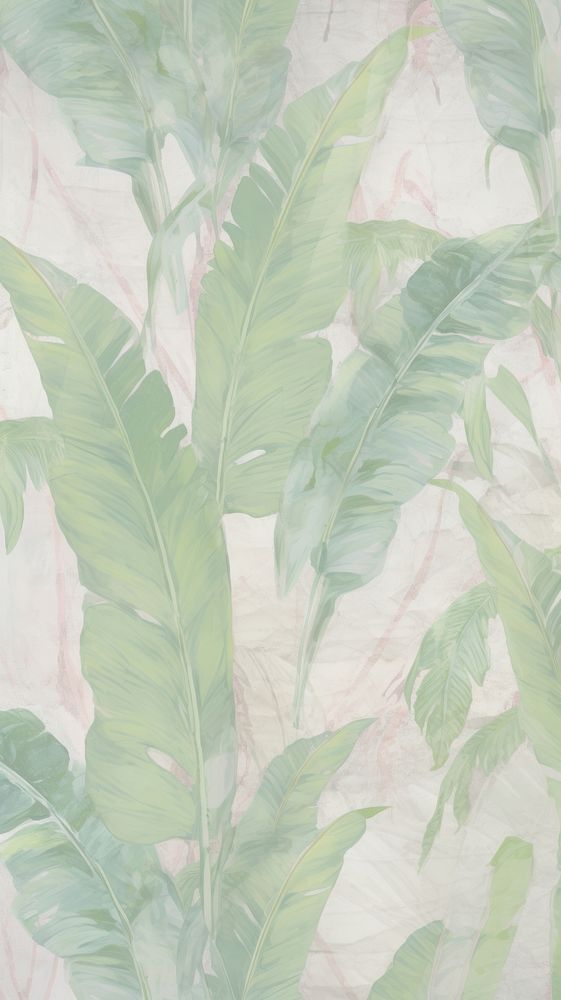 Banana leaf marble wallpaper backgrounds pattern plant.