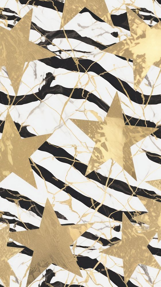 Star pattern marble wallpaper backgrounds abstract leaf.