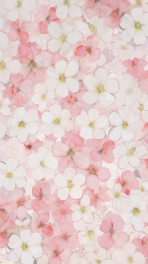Flowers pattern marble wallpaper backgrounds abstract petal.