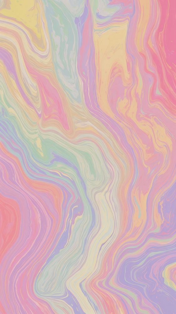 Rainbow wave marble wallpaper pattern backgrounds abstract.