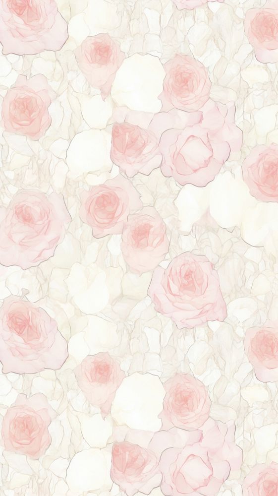Rose pattern marble wallpaper backgrounds abstract flower.