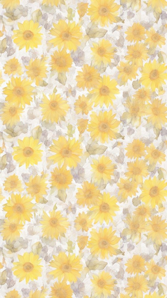 Sunflower pattern marble wallpaper backgrounds abstract petal.