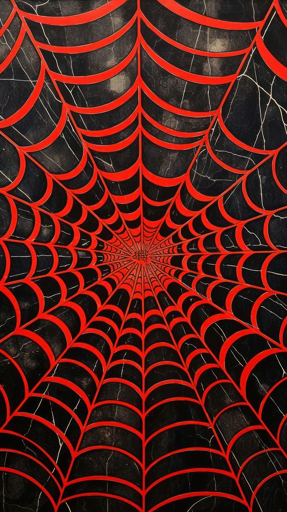 Traditional japanese spider web pattern invertebrate backgrounds.