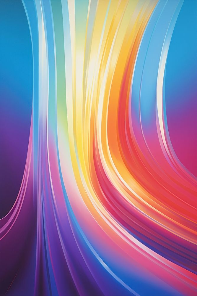 1970s airbrush art of rainbow spectrum backgrounds graphics pattern.