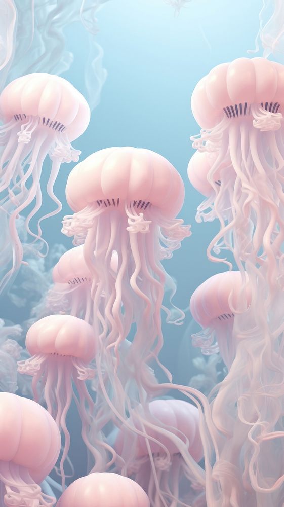 Jellyfish animal invertebrate translucent.