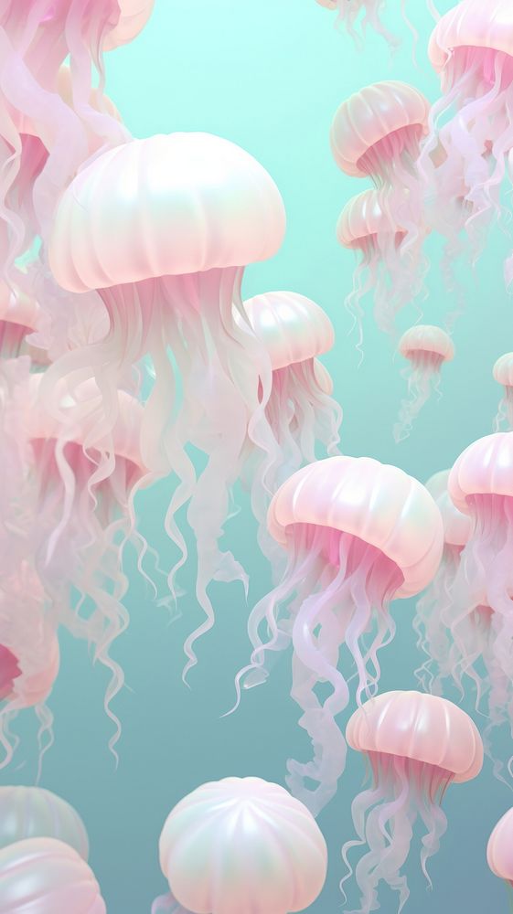 Jellyfish invertebrate transparent translucent.