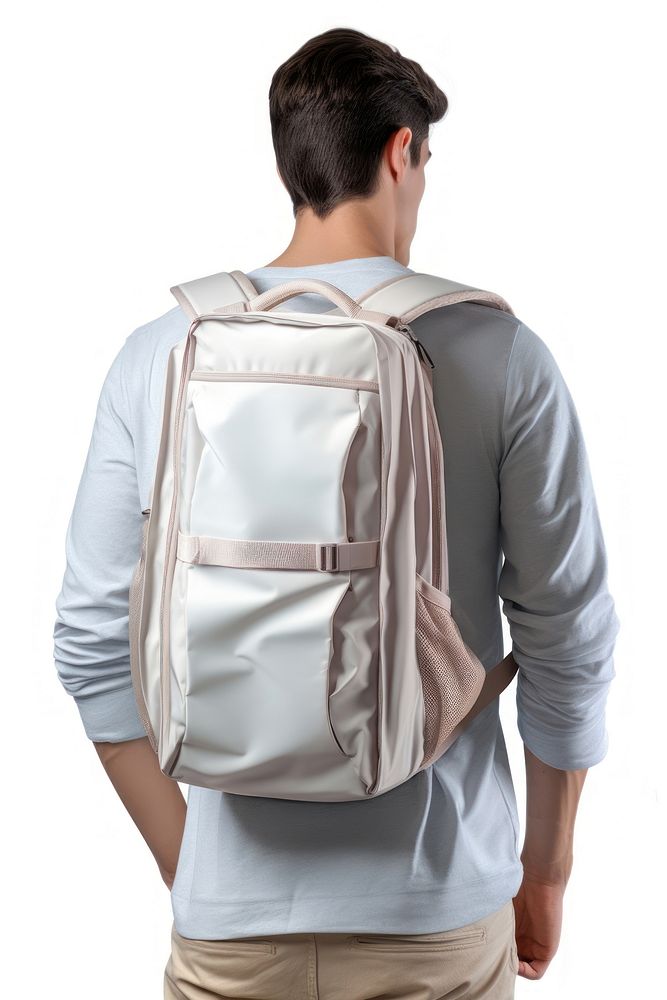 Backpack adult bag man.