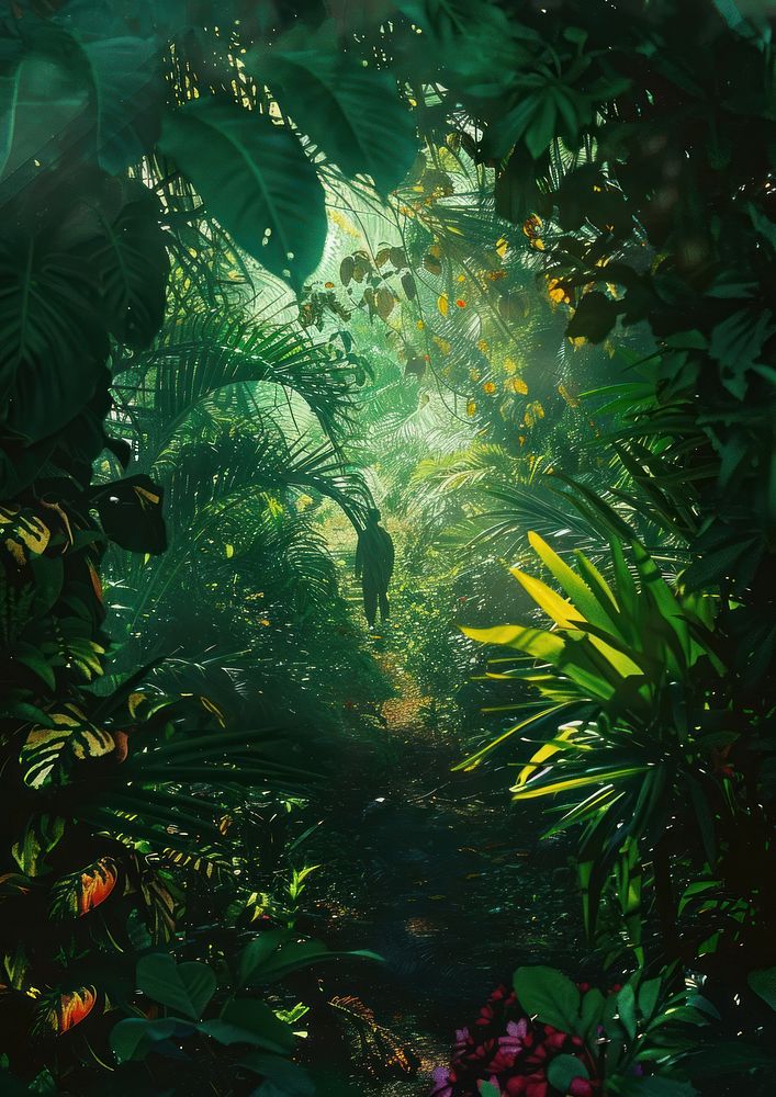 A photo of jungle vegetation outdoors nature.