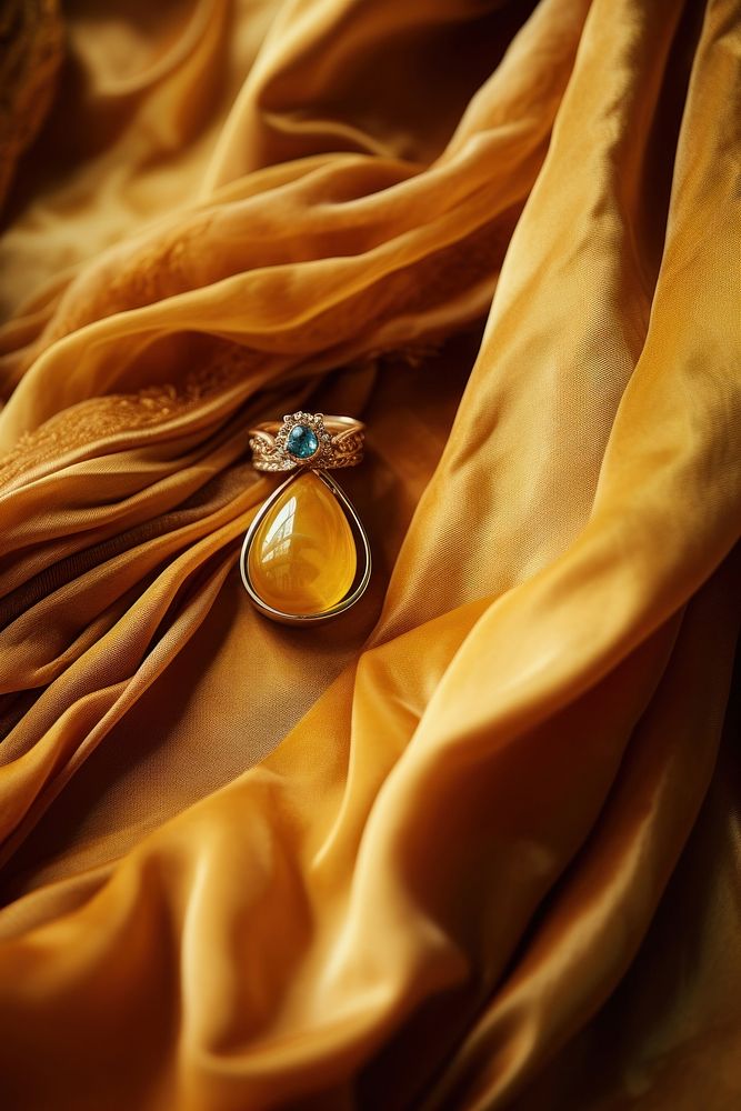 Jewelry gemstone diamond yellow.