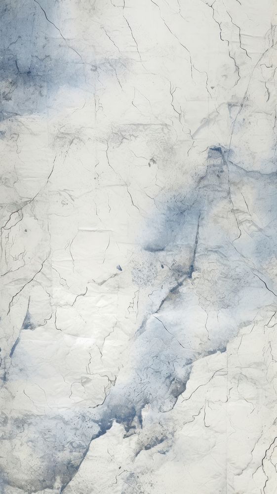 White-blue marble rough paper.
