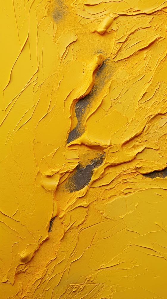 Yellow rough paint wall.