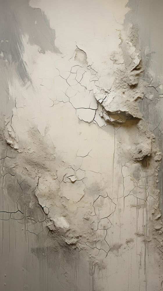 Plaster rough paint wall.