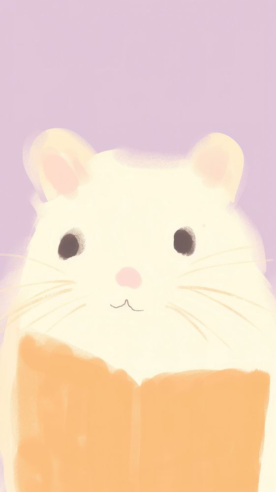 Hamster rodent mammal animal.