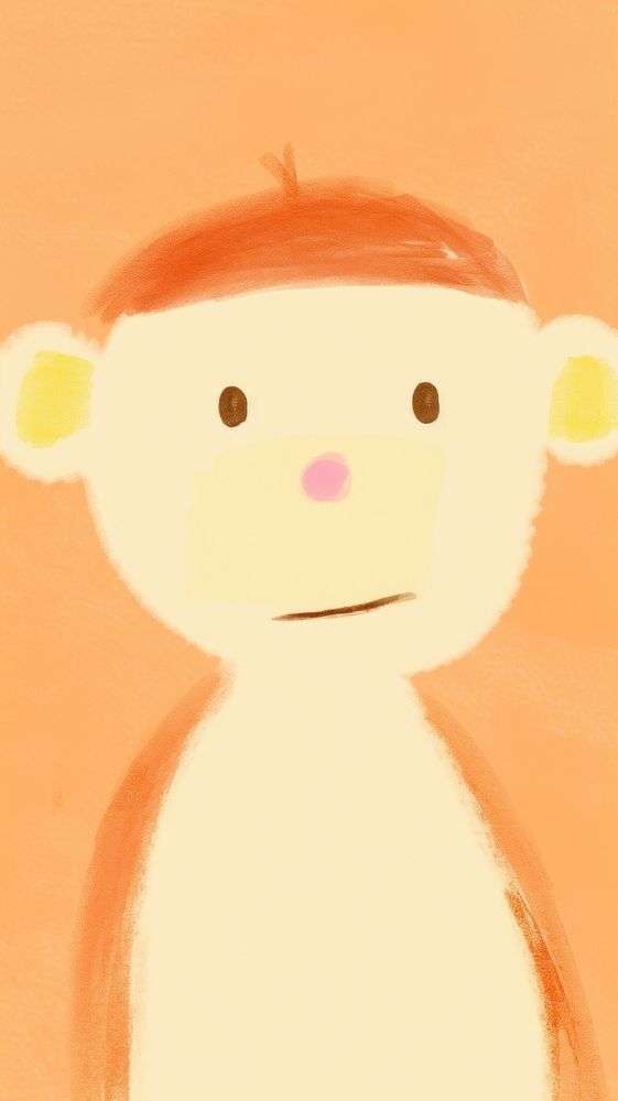 Monkey anthropomorphic representation creativity.