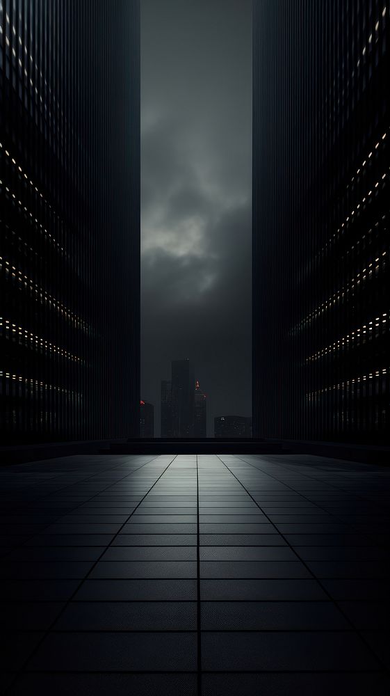 Dark aesthetic building wallpaper architecture cityscape lighting.