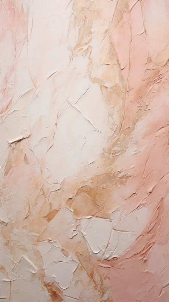 Pink-beige painting plaster rough wall.