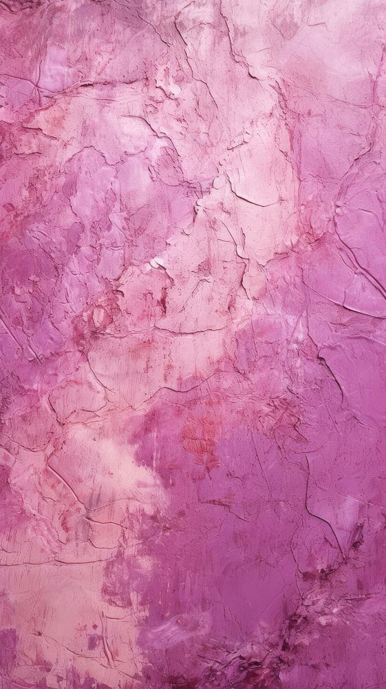 Pink-purple rough paint wall.