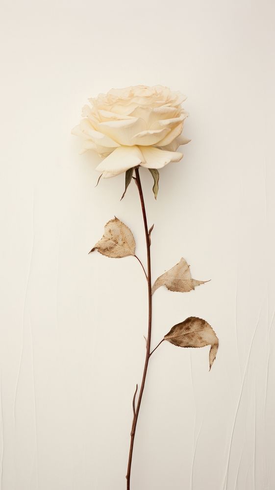 Real pressed white rose flower | Premium Photo - rawpixel