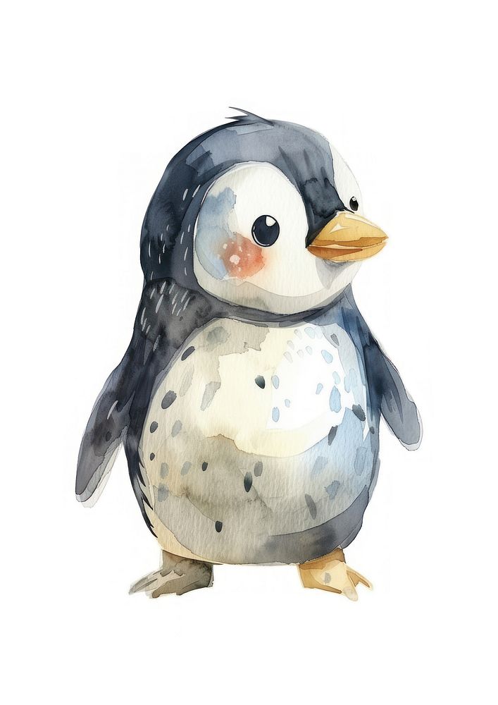 Penguin animal sketch bird.