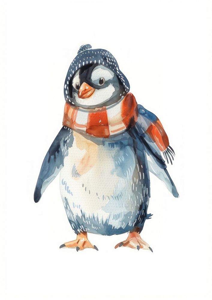 Penguin animal puffin sketch. | Premium Photo Illustration - rawpixel