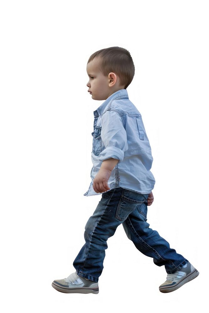 Kid walking footwear portrait standing.