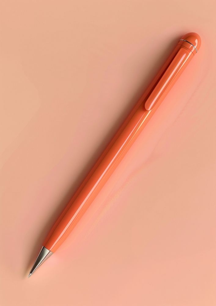 Surreal abstract style pen pencil rubber eraser.