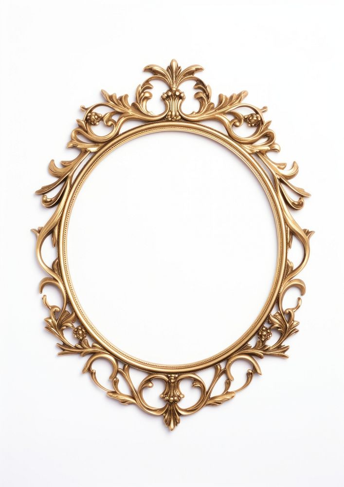 Vintage ornament circle frame vintage jewelry locket photo.