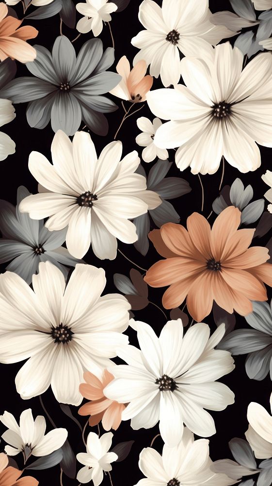 Wallpaper flower pattern petal.