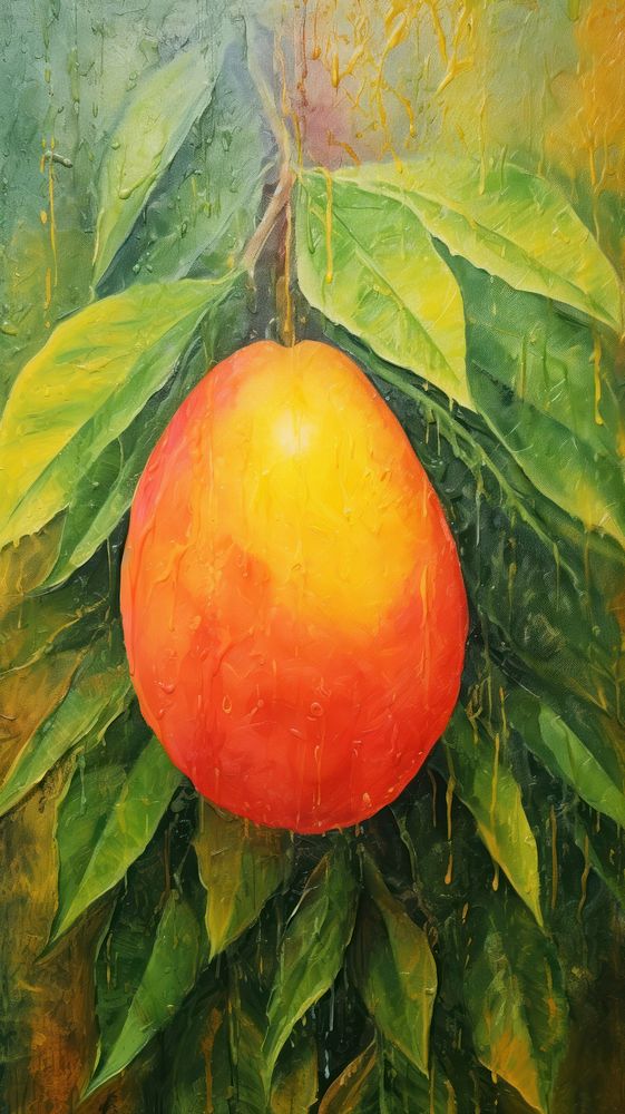 Mango plant fruit food.