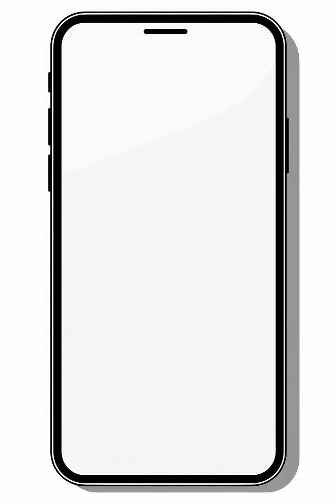 Phone white background portability electronics.