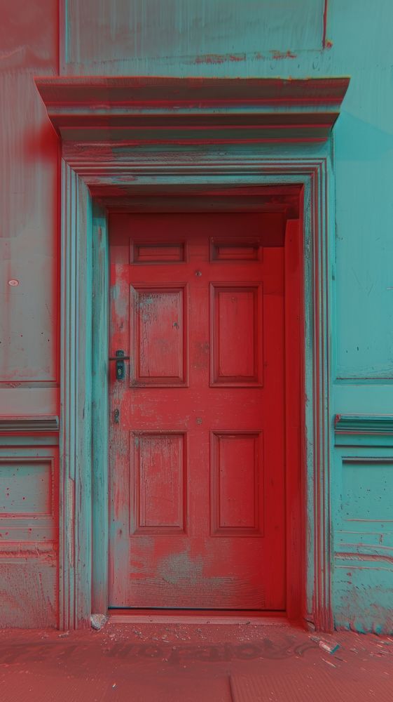Door minimal red architecture backgrounds.
